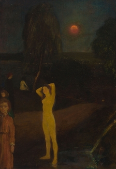 Full-Orbed Moon by Arthur Bowen Davies