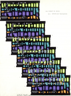 Gabarit de dessin by Constantin Xenakis