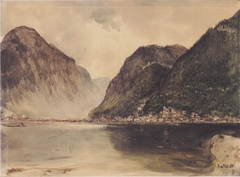 Hallstatt by Rudolf von Alt