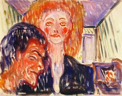 Hatred by Edvard Munch