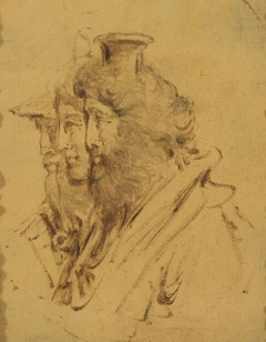 Heads from a Cameo by Giovanni Battista Tiepolo