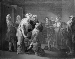 Henrik og Pernille, III akt, 13. scene by Christian August Lorentzen