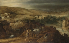 Hercules Steals the Oxen of Geryon by Joos de Momper II