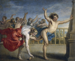 Hippomenes and Atalanta by Jacob Peter Gowy