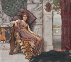 Il Dolce Far Niente (1893) by John William Godward