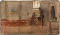 Impressionists' camp by Charles Conder