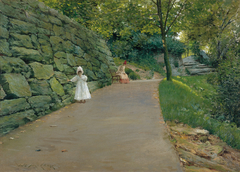 In the Park (A By-path) by William Merritt Chase