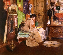 In the Studio Corner by William Merritt Chase