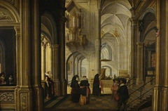 Interior of a Church by Dirk van Delen