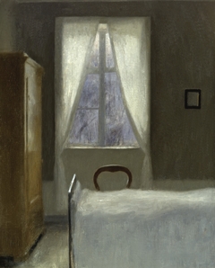 Interior by Vilhelm Hammershøi