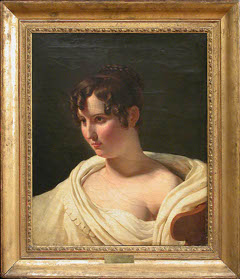 Jeune femme en buste by Pierre-Narcisse Guérin