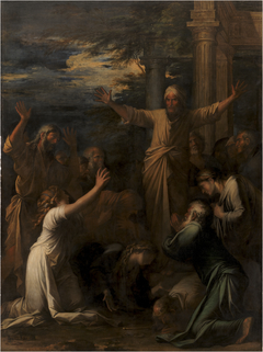 Jonah Preaching to the People of Niniveh by Salvator Rosa