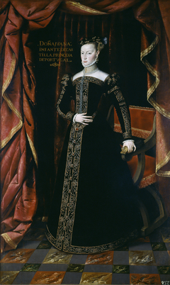 Juana de Austria, hermana de Felipe II, princesa de Portugal by Juan Pantoja de la Cruz