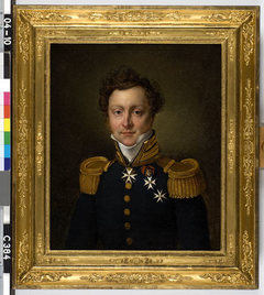 Jules Thierry Nicolas (1787-1837), baron de Constant Rebecque de Villars by Alexandre-Jean Dubois-Drahonet