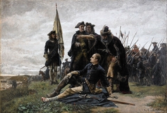 Karl XII and Ivan Mazepa after The Poltava Battle 1709 by Gustaf Cederström