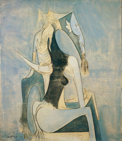 La Fiancee de Kiriwina by Wifredo Lam