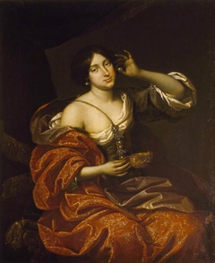 Lady Elizabeth Howard, Lady Felton (1656-1681), as Cleopatra by Benedetto Gennari II