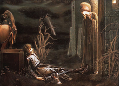 Lancelot Chapel of the Holy-Grail by Edward Burne-Jones