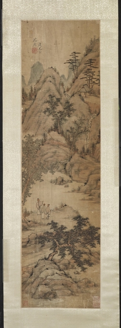 Landscape, in Ming style by Shen Zhou