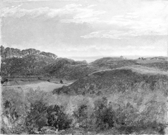 Landscape with Hills by Lorenz Frølich