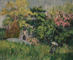 Le Jardin à Bonnières by Georgette Agutte