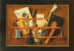 Letter Board by Samuel van Hoogstraten