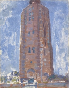 Lighthouse in Westkapelle by Piet Mondrian