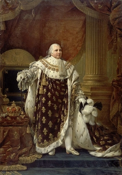 Louis XVIII, roi de France et de Navarre (1755-1824) by Antoine-Jean Gros