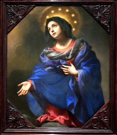 Madonna in Glory by Carlo Dolci