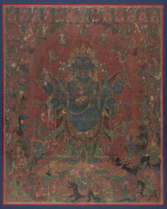 Mahakala and his Entourage by Anonymous