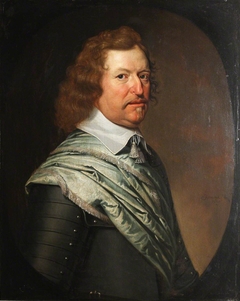 Major Henry II Meoles (on active service 1649-1665) by Jacob van der Merck