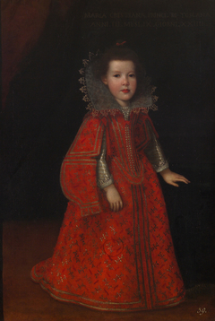 Maria Cristina de' Medici (1609-1632) im Alter von drei Jahren by Anonymous