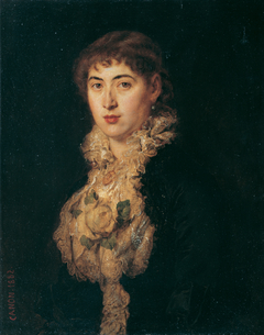 Maria Freifrau von Zehmen, geb. Fröhlich von Feldau by Hans Canon