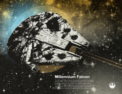 Millennium Falcon by Chase Kunz