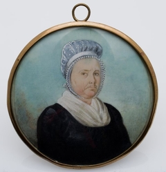 Miniatuurportret van Elisabeth Rosmolen by Anonymous