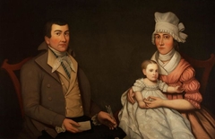 Morgan Family Portrait by Unknown Artist