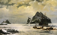 Morning on the Artic Ice Fields by William Bradford