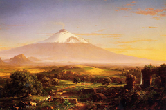 Mount Aetna from Taormina by Thomas Cole