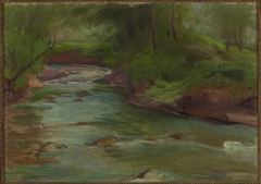 Mountain stream – in the Tatra Mountains below Mt Nosal by Władysław Ślewiński