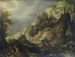 Mountainous Landscape by Frederik van Valckenborch