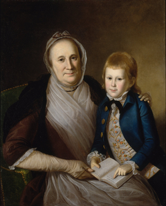 Mrs. James Smith and Grandson by Charles Willson Peale