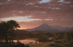 Mt. Ktaadn by Frederic Edwin Church