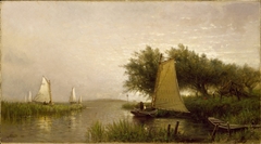 On Synepuxent Bay, Maryland by Arthur Quartley