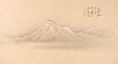 One of Six Views of Atsugi by Watanabe Kazan