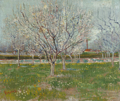 Orchard in Blossom (Plum Trees) by Vincent van Gogh