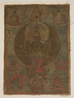 Panel from Painting of a Thousand-Armed Guanyin by Anonymous