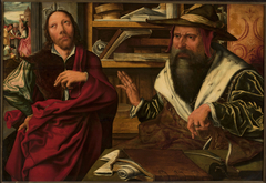 Parable of the shrewd manager (Luke 16:1-13) by Marinus van Reymerswaele