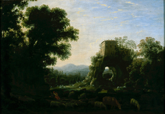 Pastoral Landscape by Claude Lorrain