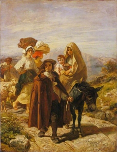 Peasants of Béarn by Camille Roqueplan