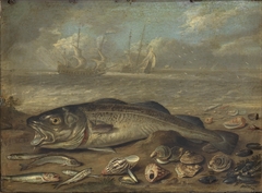 Pescados y marina by Jan van Kessel the Elder